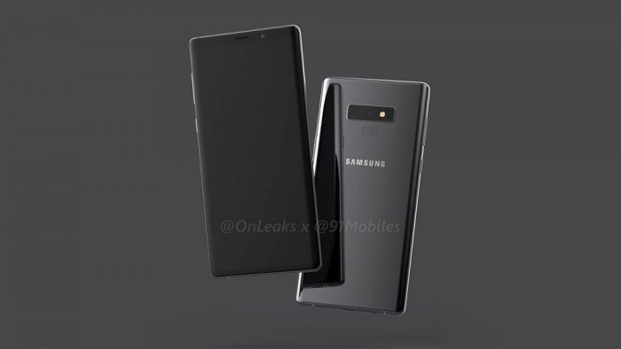 Samsung Galaxy Note 9 4k render 91mobiles 4