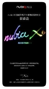 zte-nubia-x6-invite